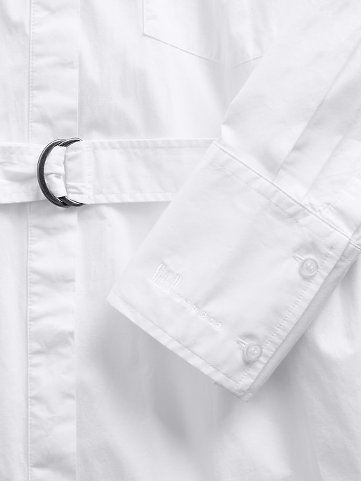 Image number 4 showing, GapStudio Poplin Belted Maxi Shirtdress