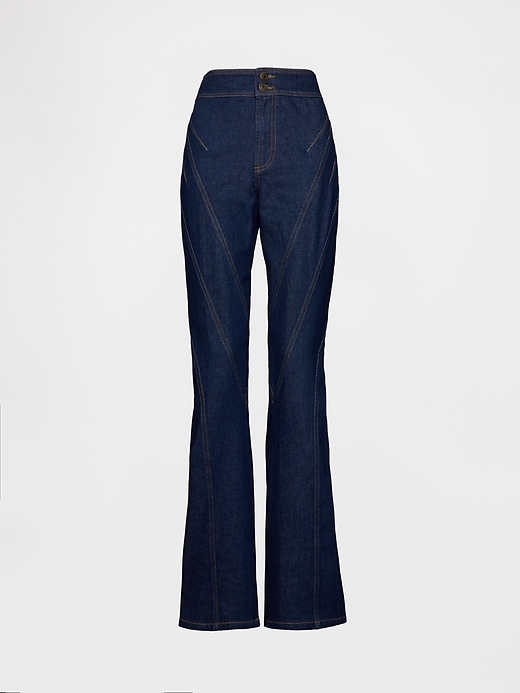 Image number 6 showing, GapStudio High Rise Seamed Boot Jeans