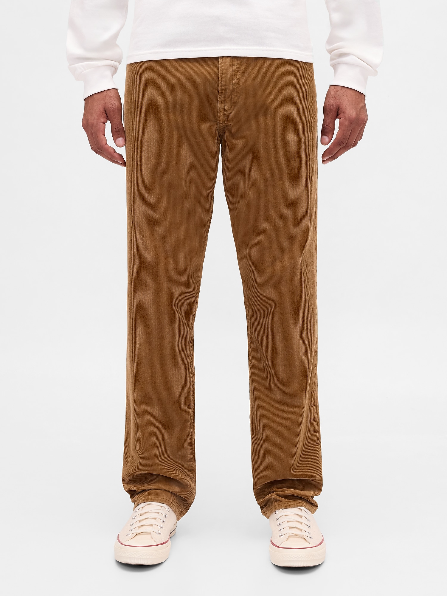 Corduroy Relaxed Straight Pants