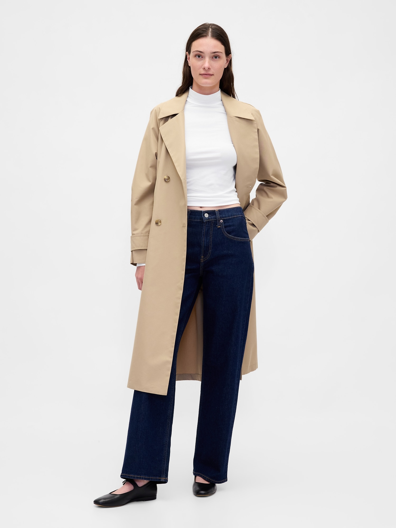 CloseKnit Jersey Mockneck T-Shirt