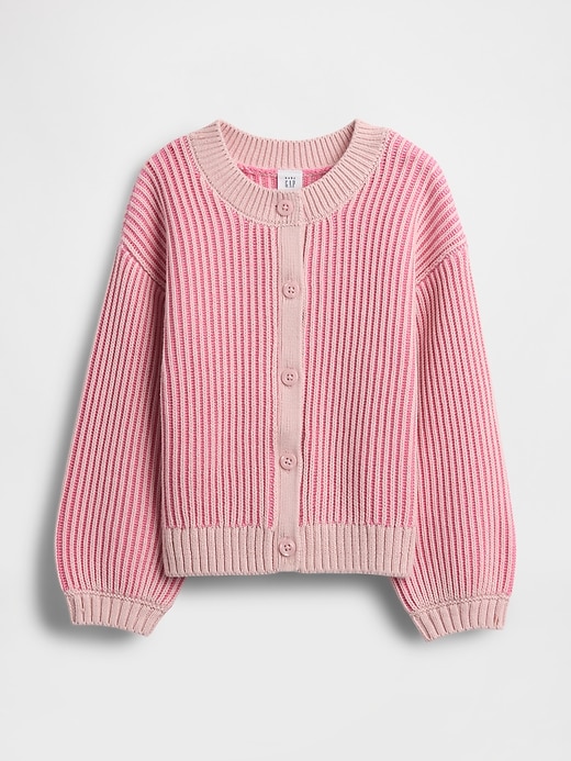 Image number 2 showing, Baby & Toddler Crewneck Cardigan Sweater