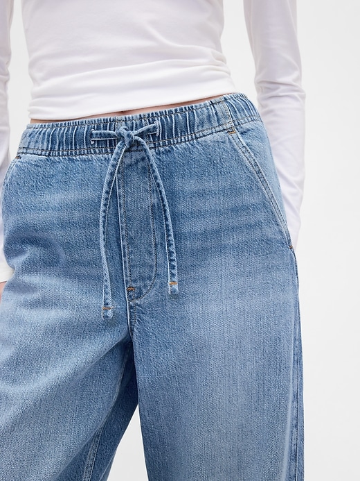 Image number 7 showing, High Rise UltraSoft Barrel Jeans