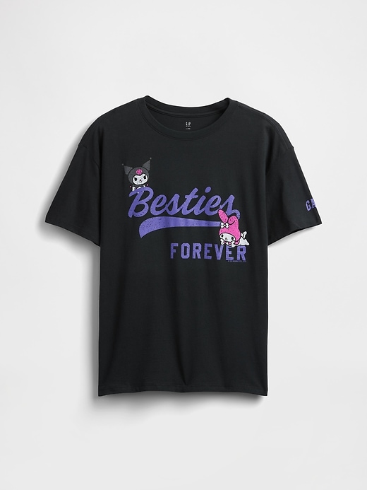Image number 1 showing, Kids Oversized Graphic T-Shirt