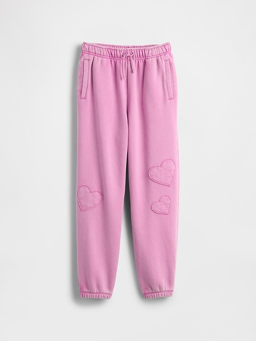 Image number 1 showing, Kids VintageSoft Relaxed Patch Joggers