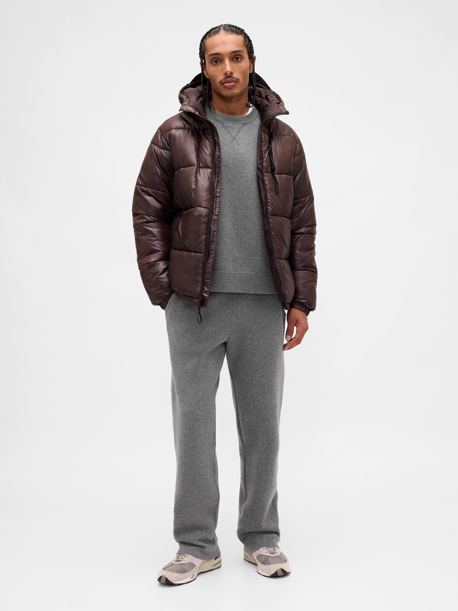 Heavyweight CashSoft Sweater Pants - Charcoal Heather