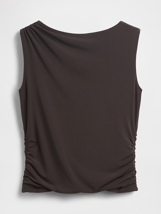 Image number 5 showing, Ruched Boatneck Top