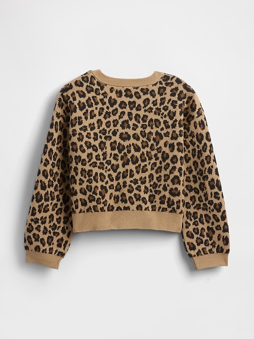 Image number 2 showing, Baby & Toddler Leopard Cardigan Sweater