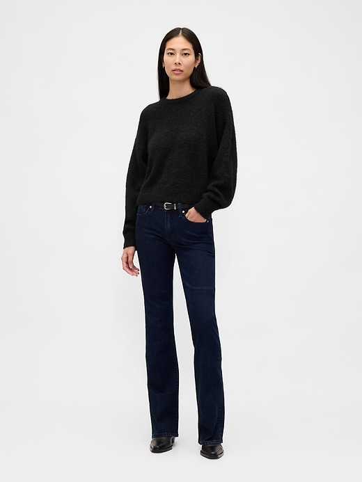 Image number 2 showing, Mohair Oversized Crewneck Sweater