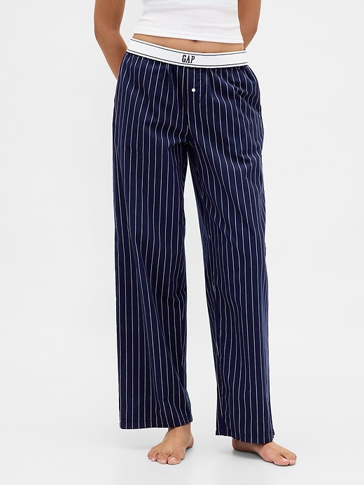 Image number 2 showing, Poplin PJ Pants