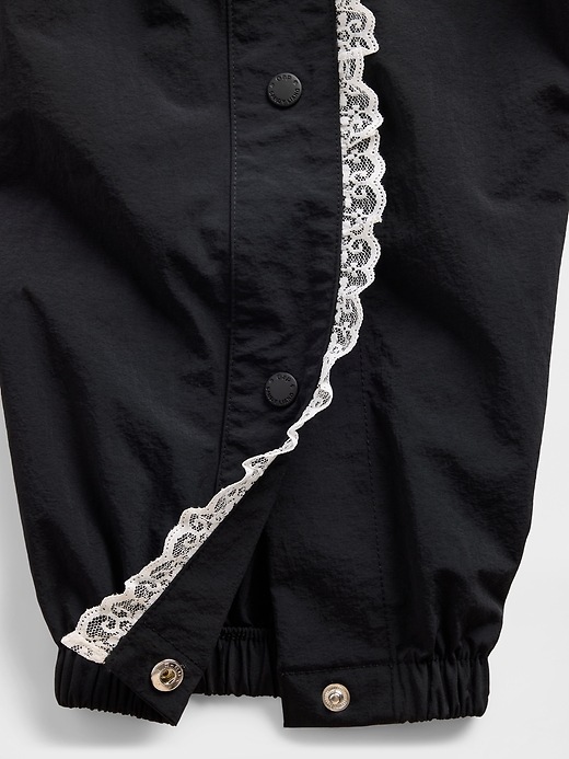 Gap × Sandy Liang Lace-Trim Track Pants | Gap