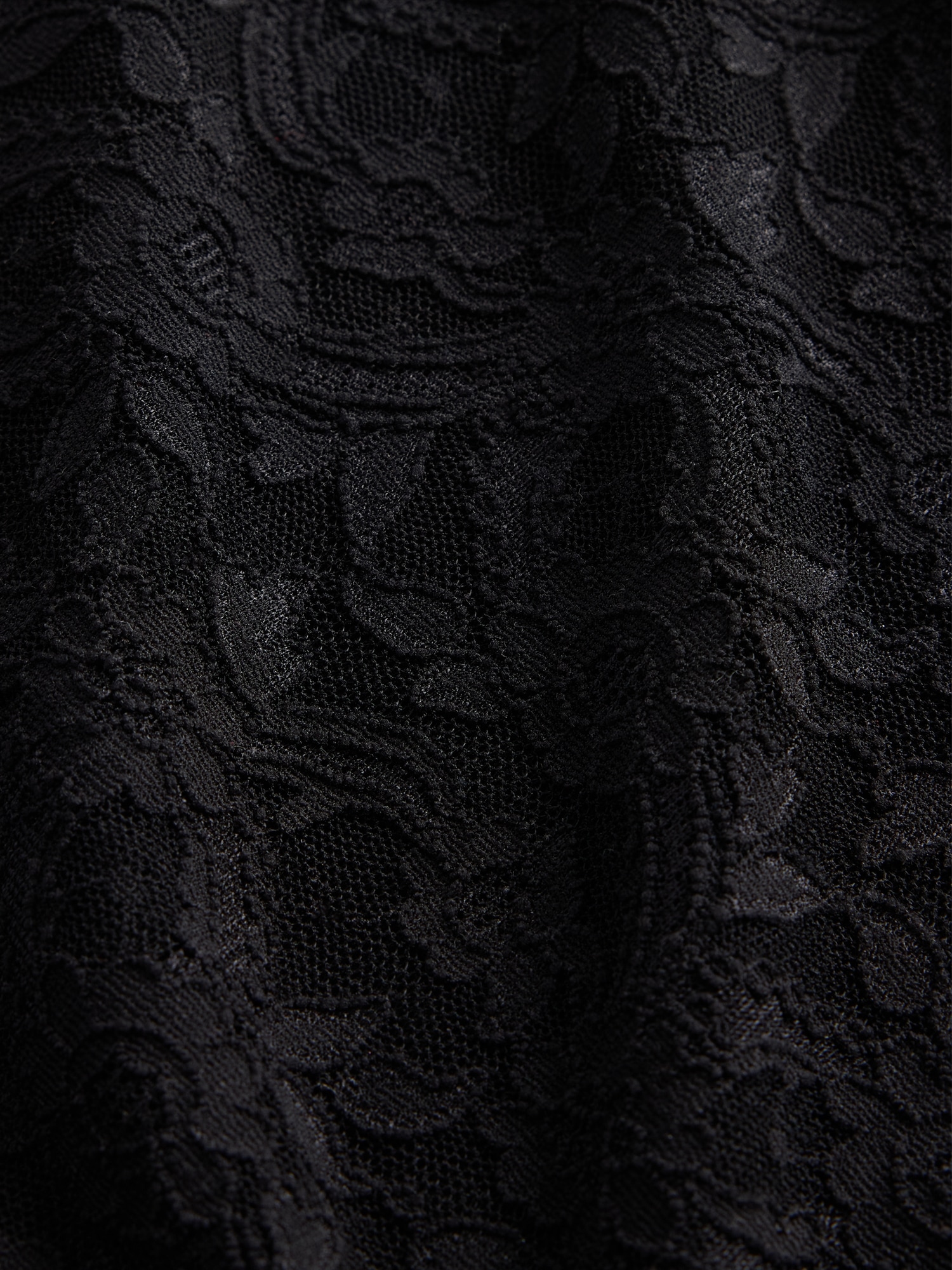 Drop-Waist Mixed Media Maxi Dress