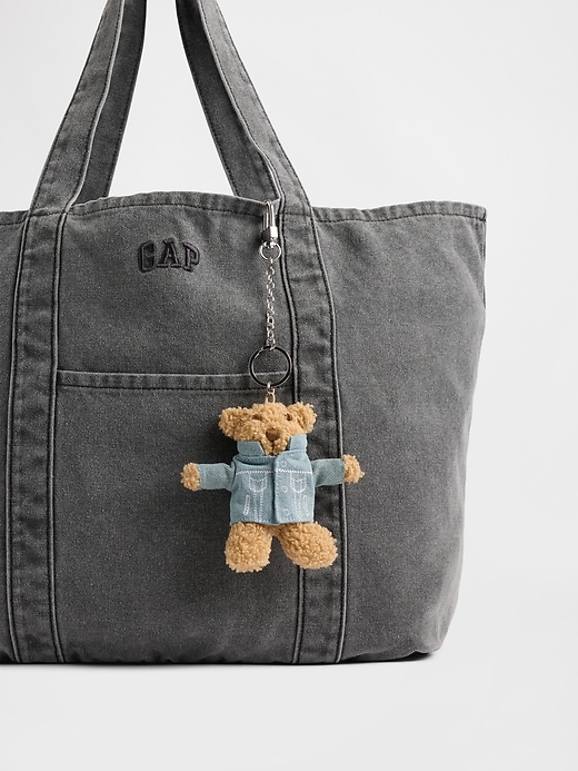 Image number 2 showing, Brannan Bear Denim Jacket Keychain Charm