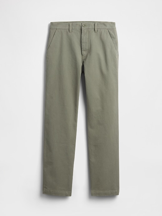 Image number 6 showing, Heavyweight Twill Relaxed Straight Khakis