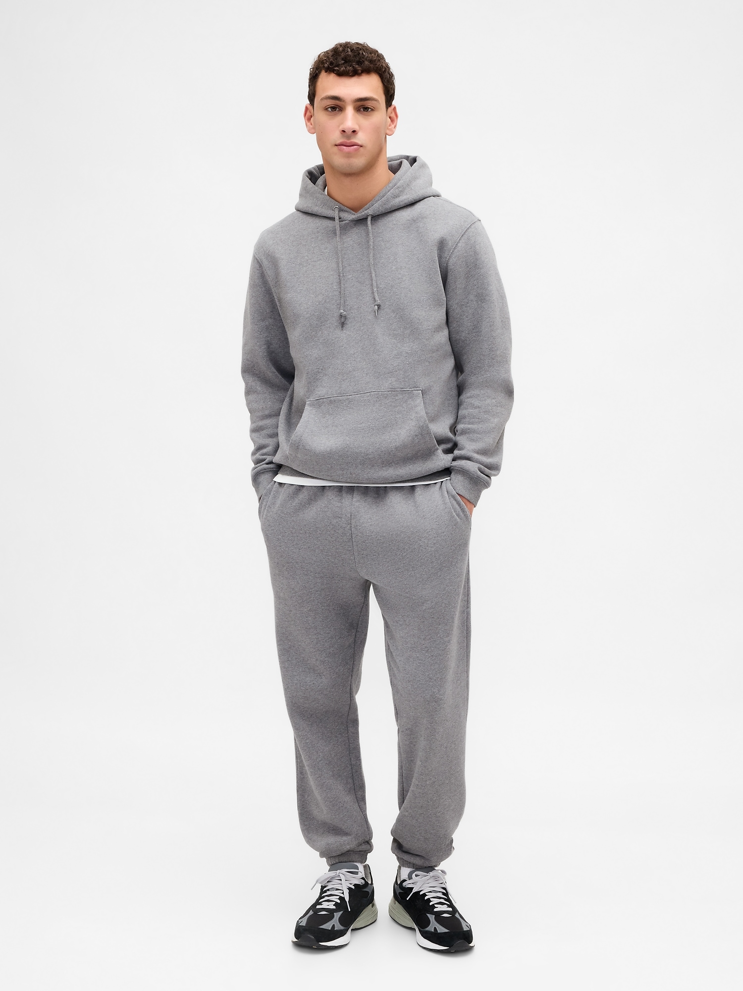 VintageSoft Joggers - Grey Heather