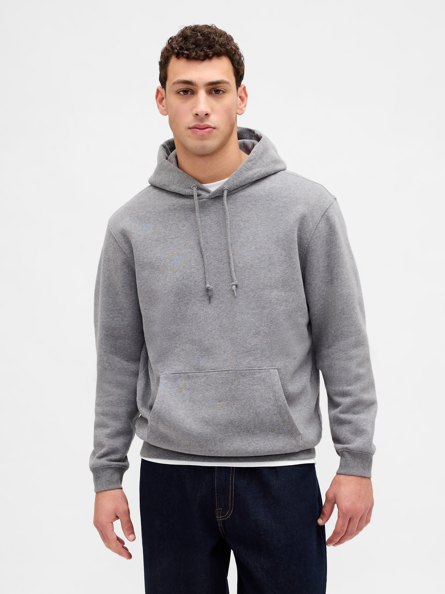 VintageSoft Hoodie - Grey Heather