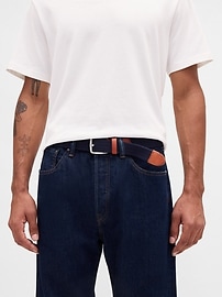 Image number 2 showing, Woven Belt