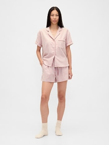 Softest Flannel PJ Short Set