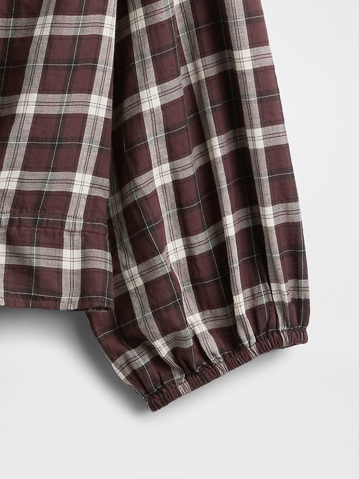 Image number 4 showing, Flannel Tie-Waist Top