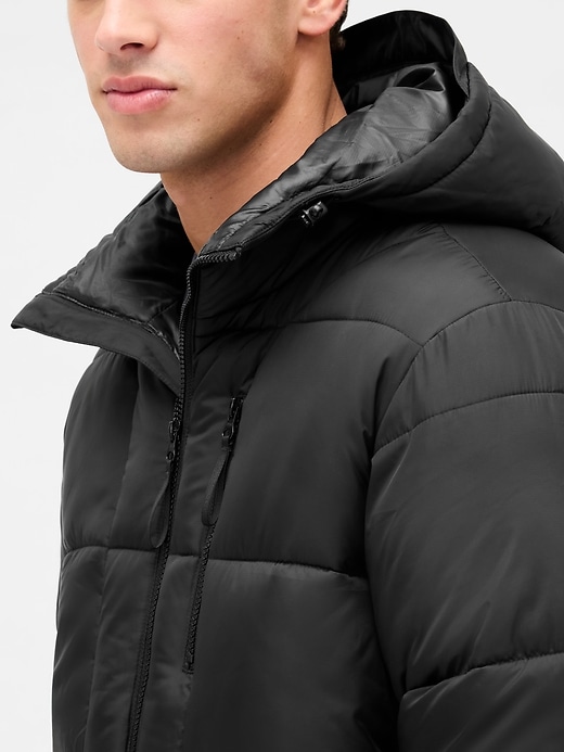 Image number 4 showing, Recycled Heavyweight Puffer Jacket