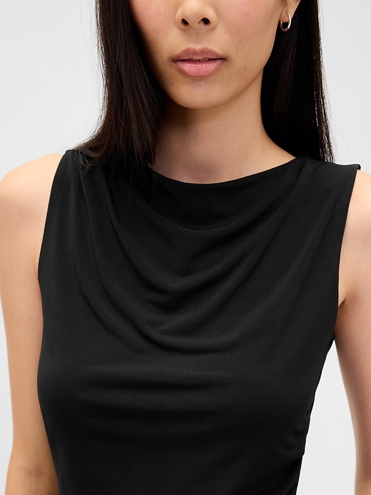 Image number 4 showing, Ruched Boatneck Top