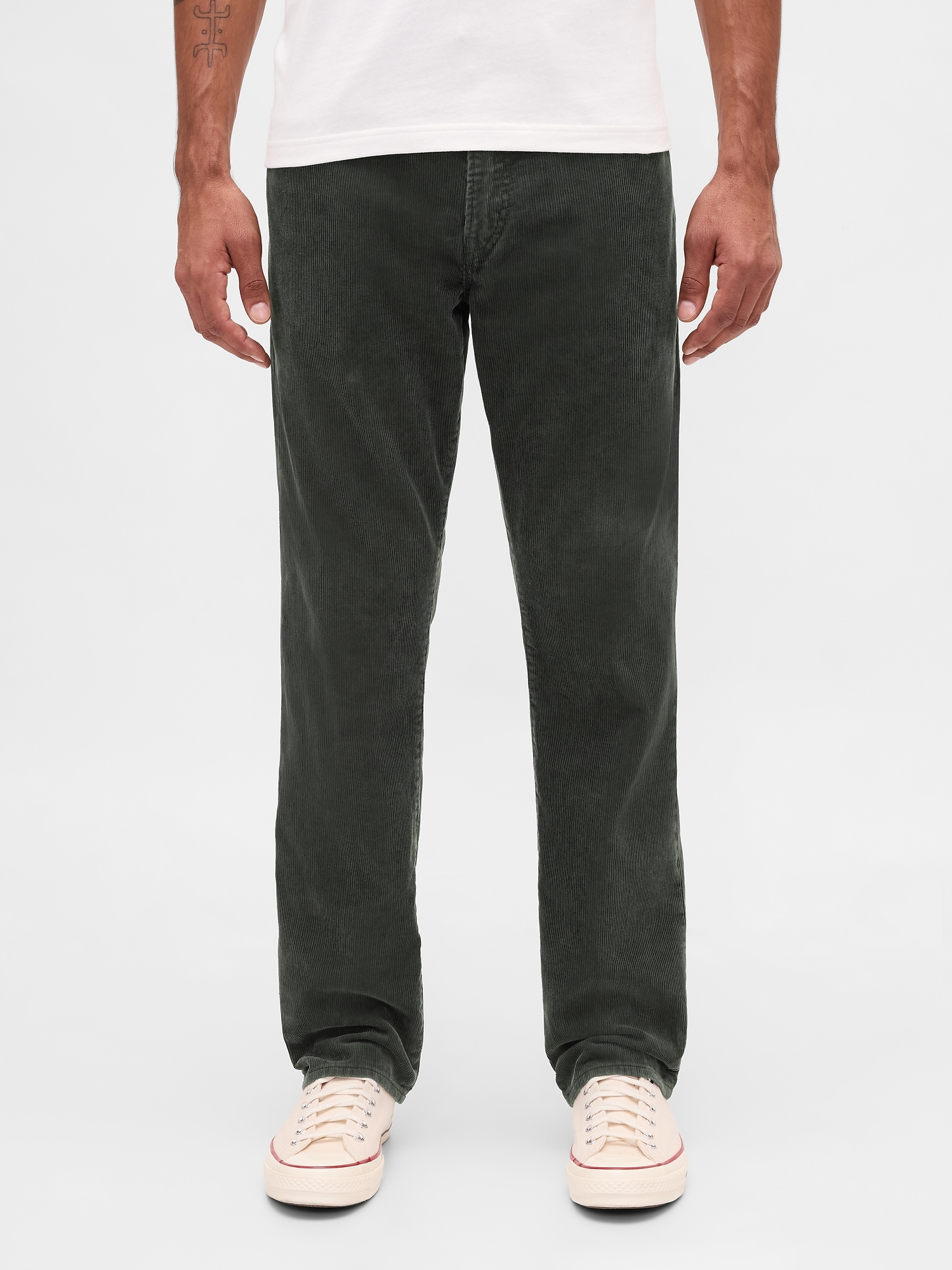Corduroy Relaxed Straight Pants