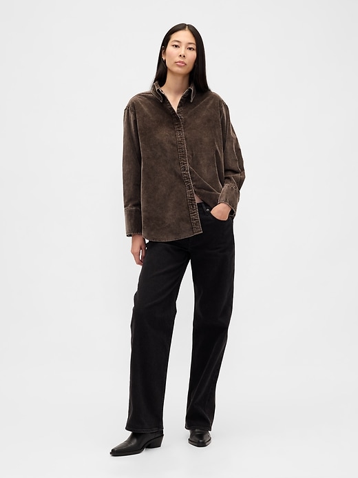 Image number 2 showing, Corduroy Big Shirt