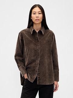 Corduroy Big Shirt