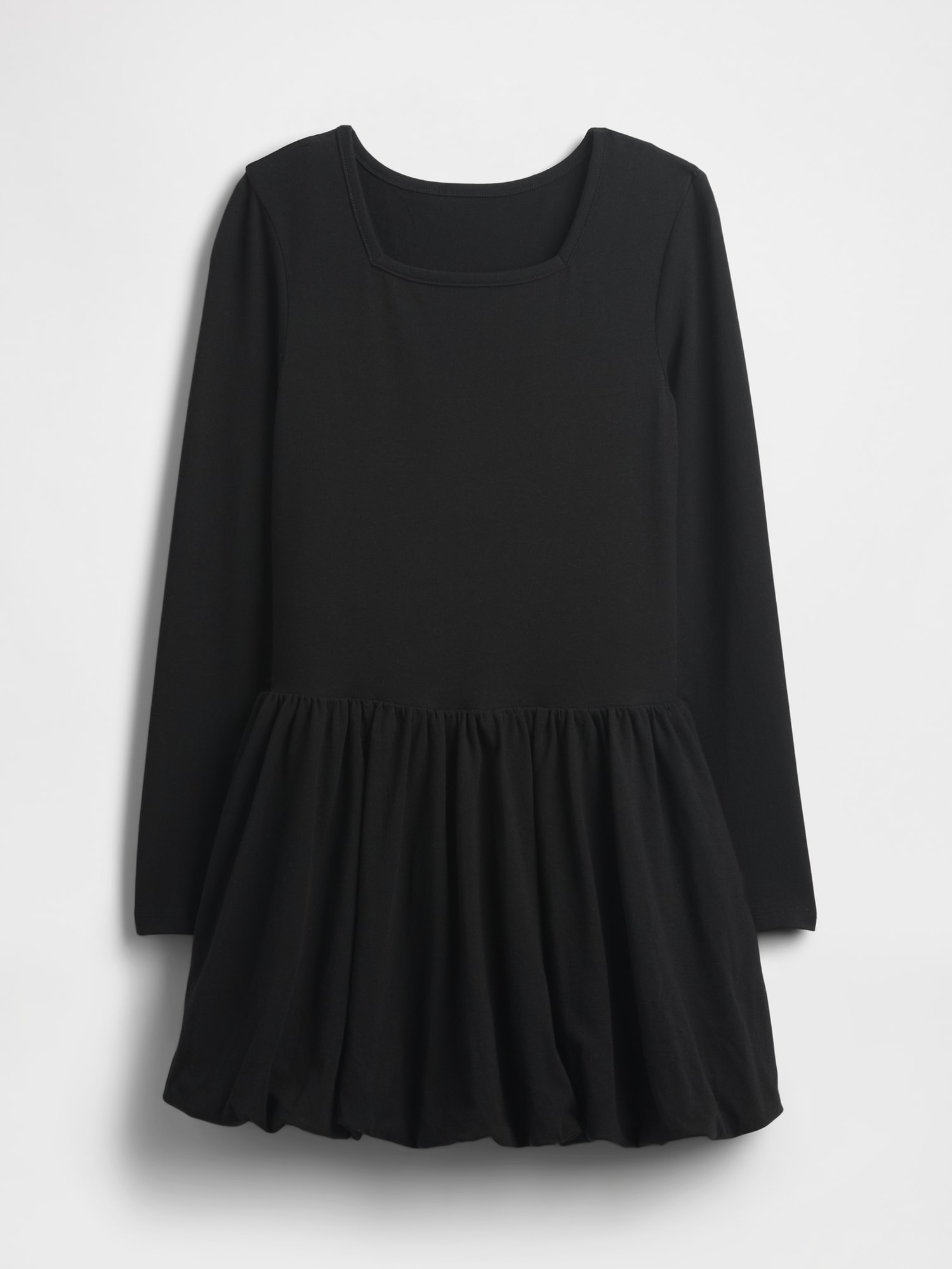 Kids Bubble Dress - Black