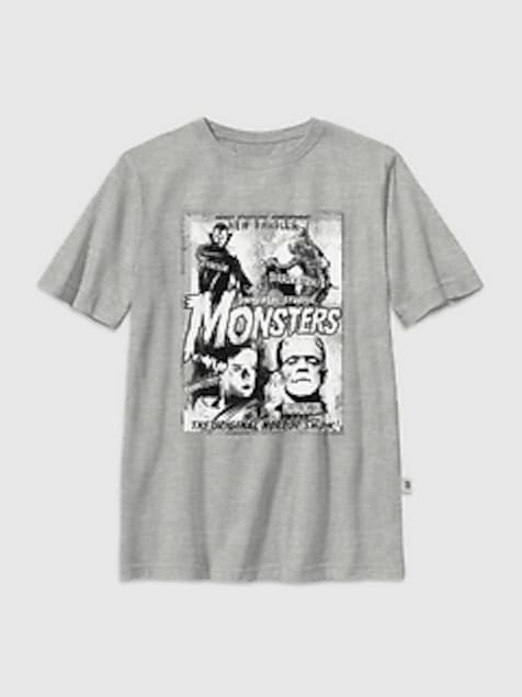 Kids Universal Monsters Graphic T-Shirt