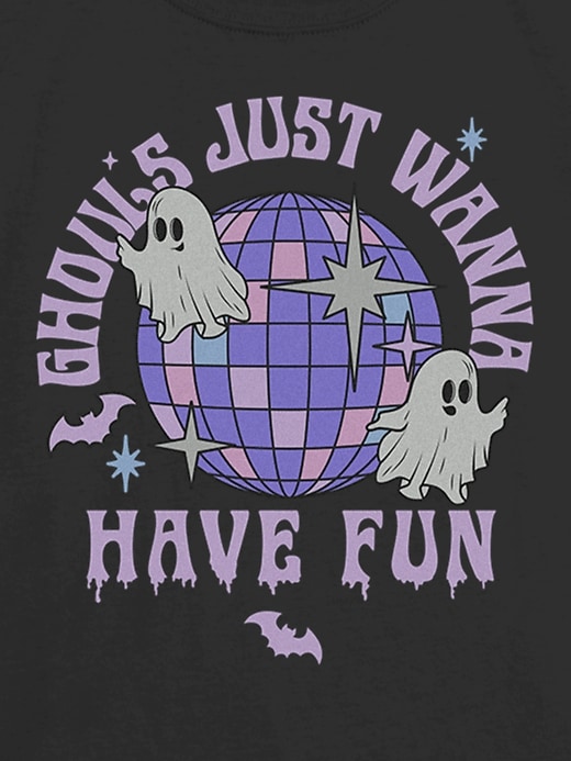 Image number 3 showing, Kids Disco Ghosts Graphic T-Shirt