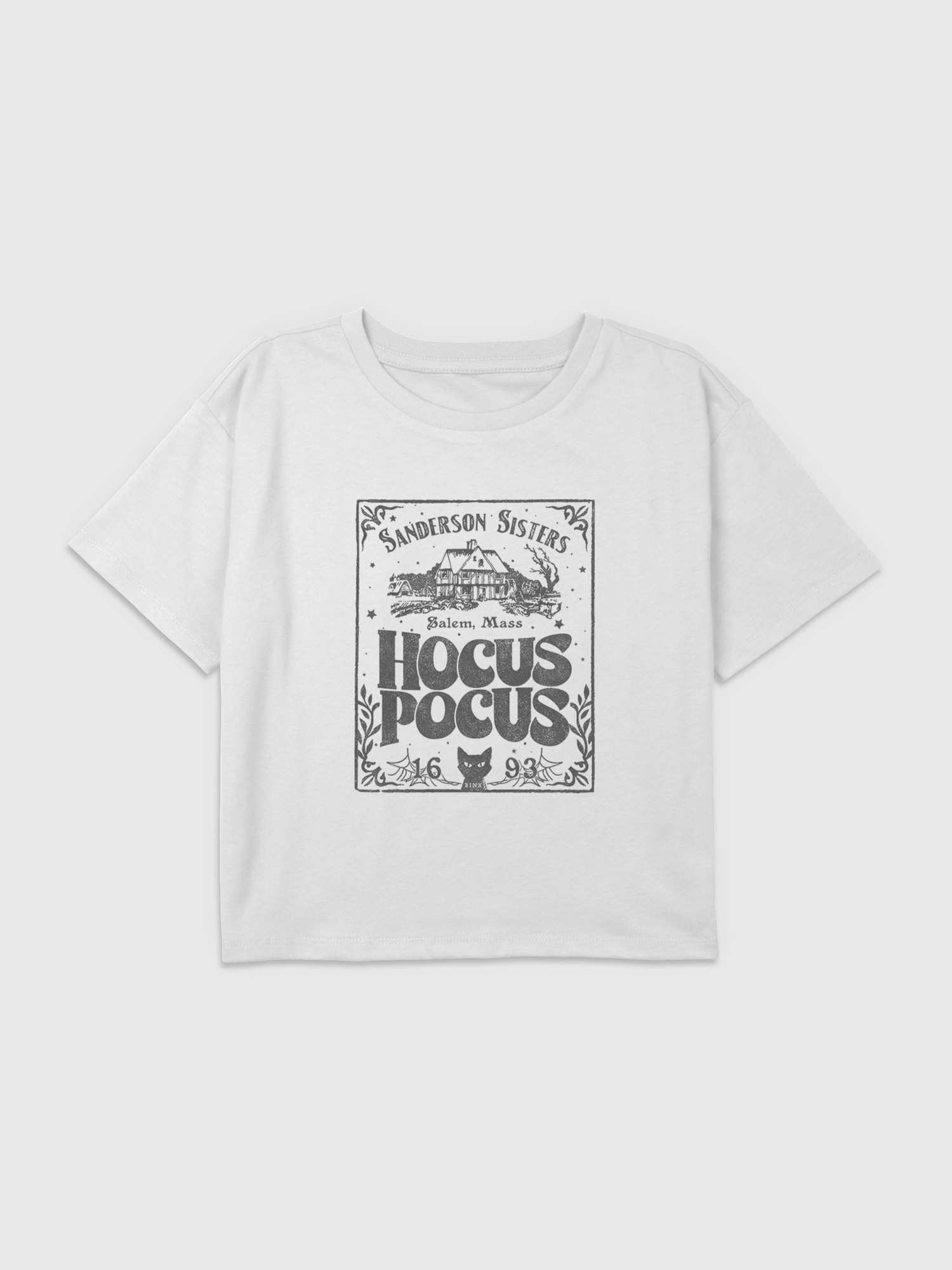 Kids Hocus Pocus Graphic T-Shirt - White