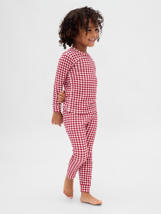 Image number 4 showing, Baby & Toddler Organic Brushed Cotton PJ Set
