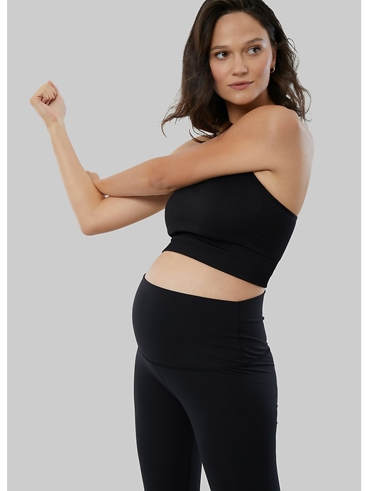 Image number 2 showing, Ingrid and Isabel Seamless Nursing Sports Bra