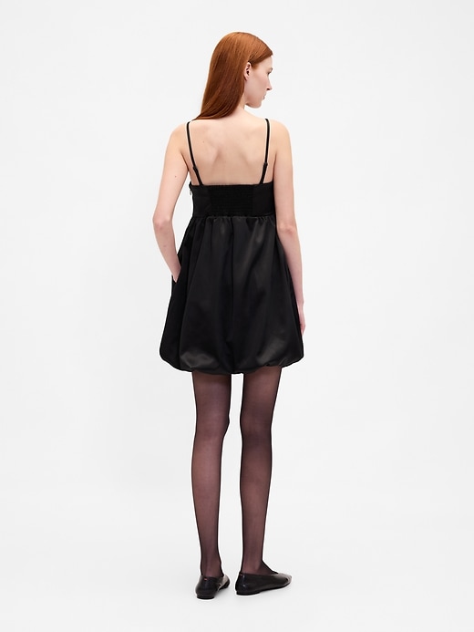 Image number 2 showing, Poplin Bubble Mini Dress