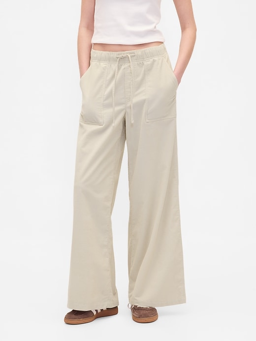 Image number 2 showing, Mid Rise Corduroy Baggy Pants
