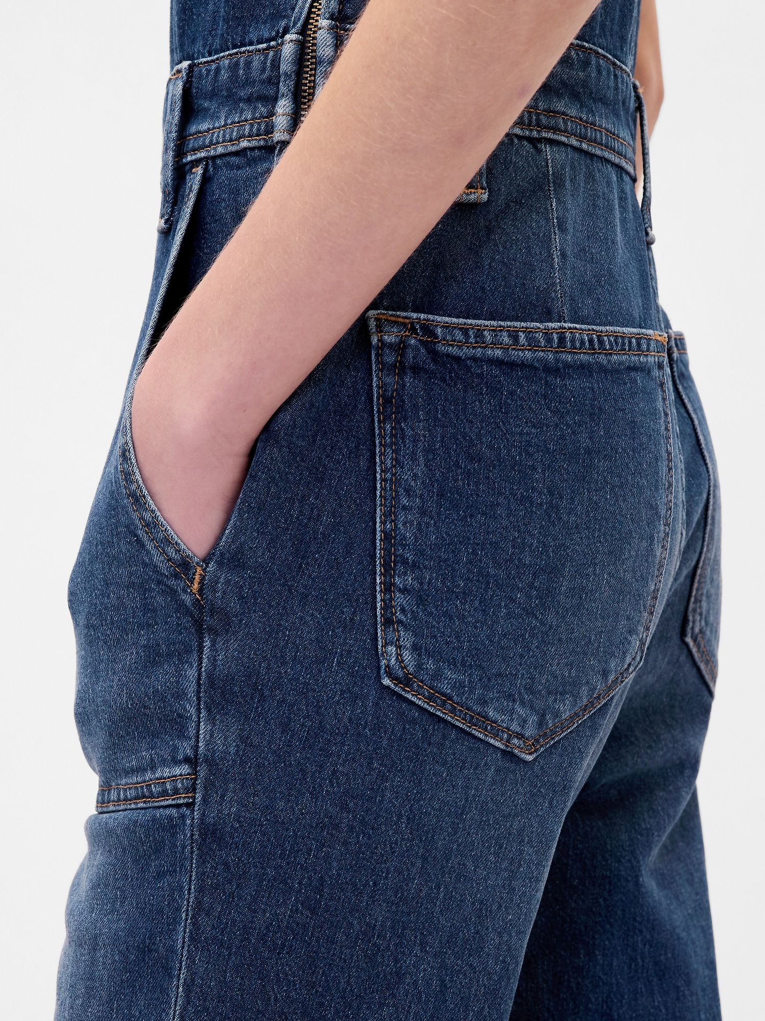 Женские комбинезоны Gap Long & Lean Overalls — фото 2