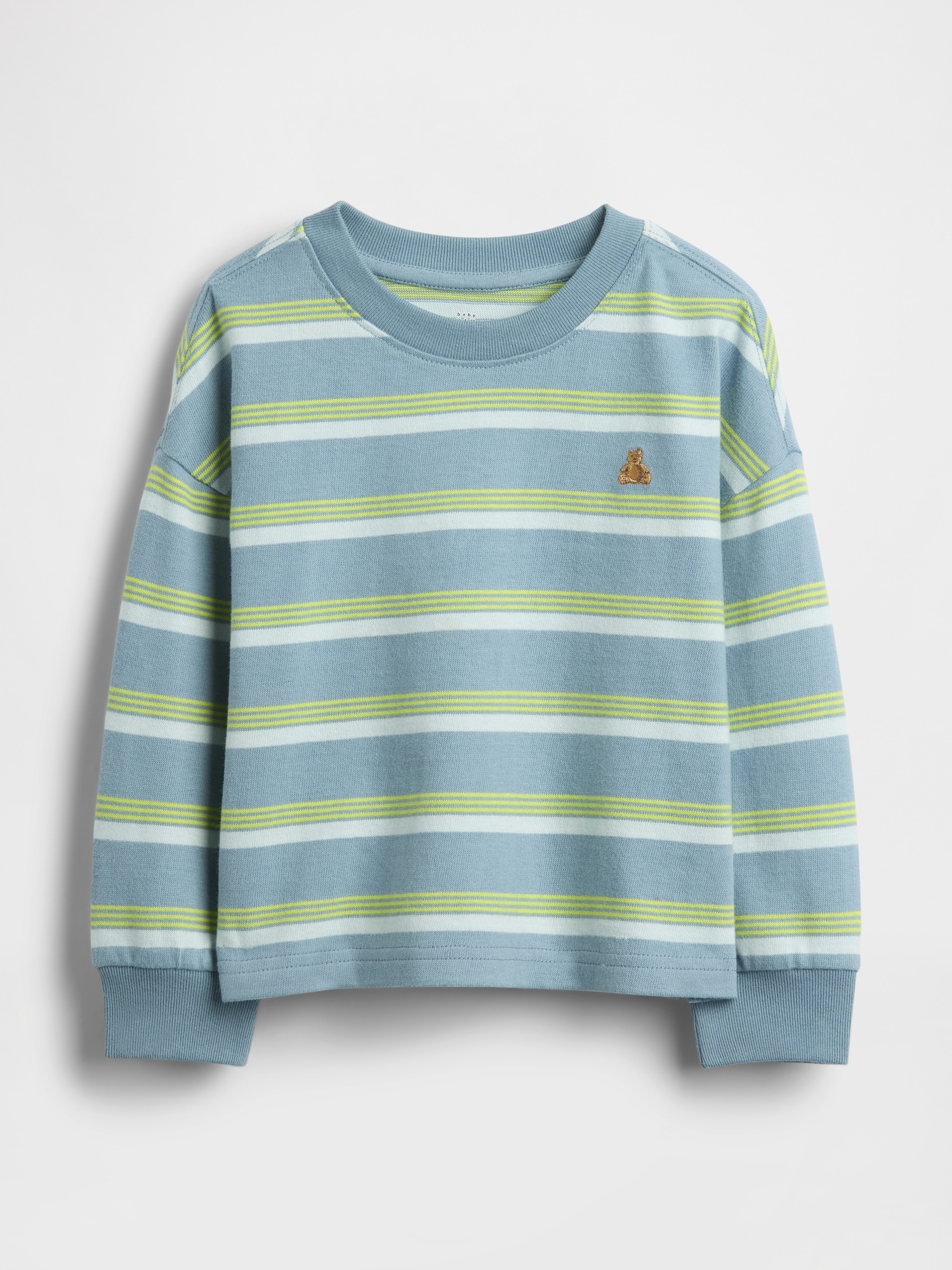 Gap Kids' Baby & Toddler Heavyweight T-shirt In Blue
