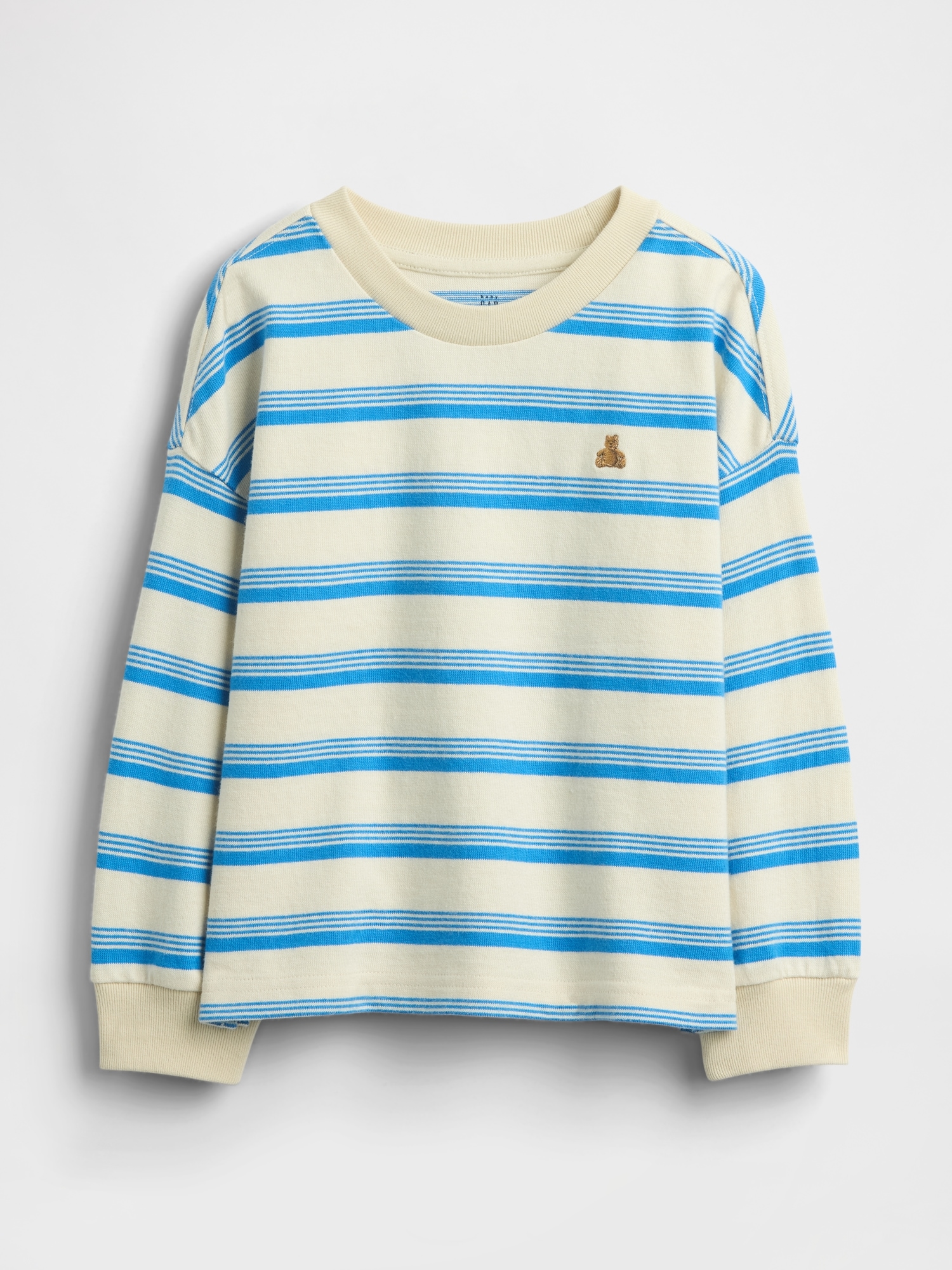 Baby & Toddler Heavyweight T-Shirt - Blue Stripe