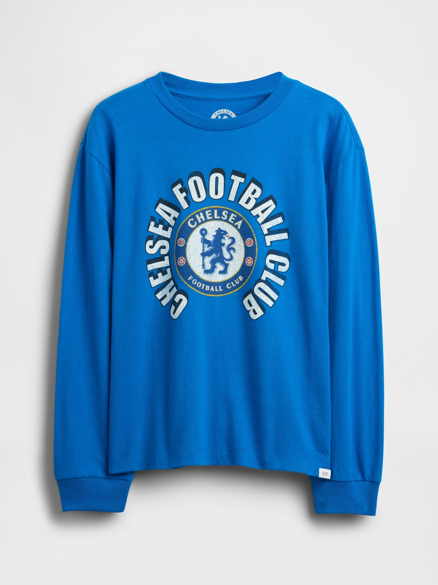 Kids Relaxed Graphic T-Shirt - Light Blue Shadow