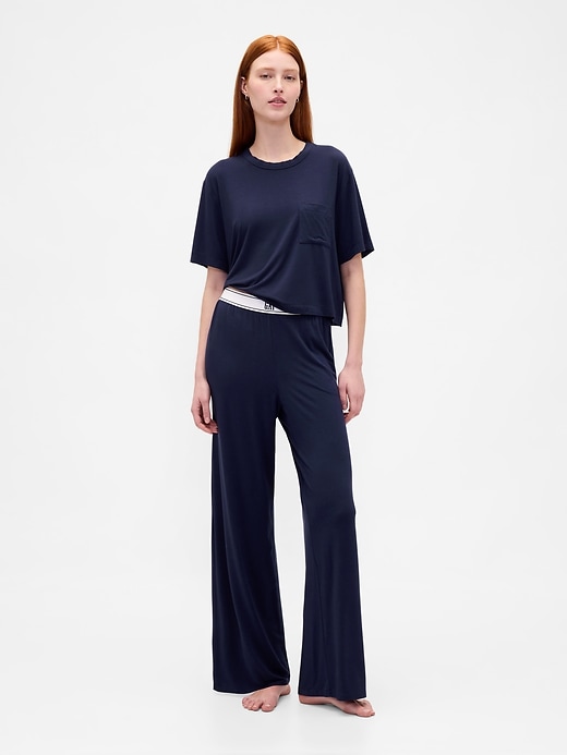 Image number 1 showing, Modal Logo PJ Pants