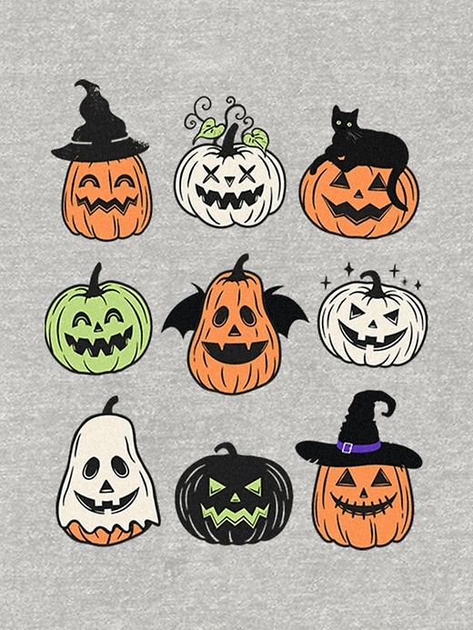 Image number 3 showing, Toddler Pumpkin Jumble Graphic T-Shirt