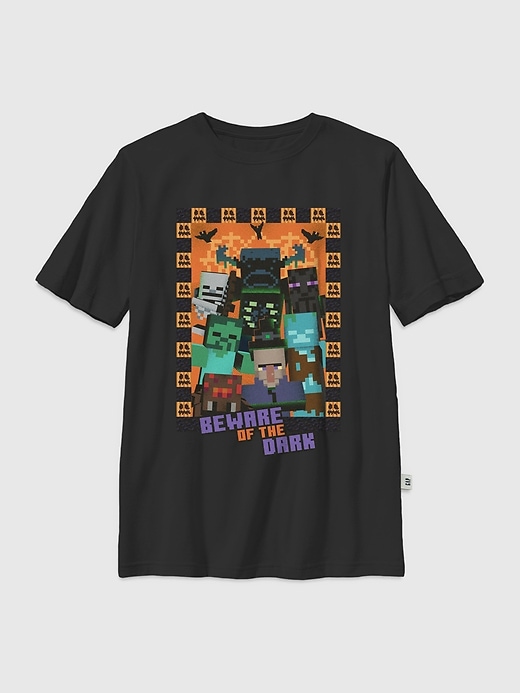 Image number 1 showing, Kids Minecraft Halloween Graphic T-Shirt