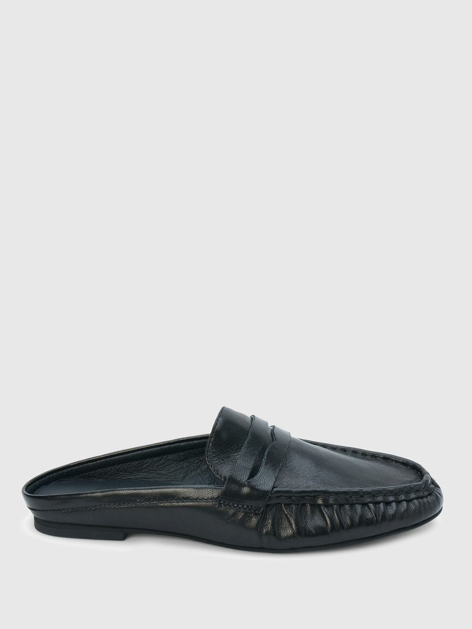 Женские сабо Gap Porta Penny Loafer Mule, цвет: Чёрный