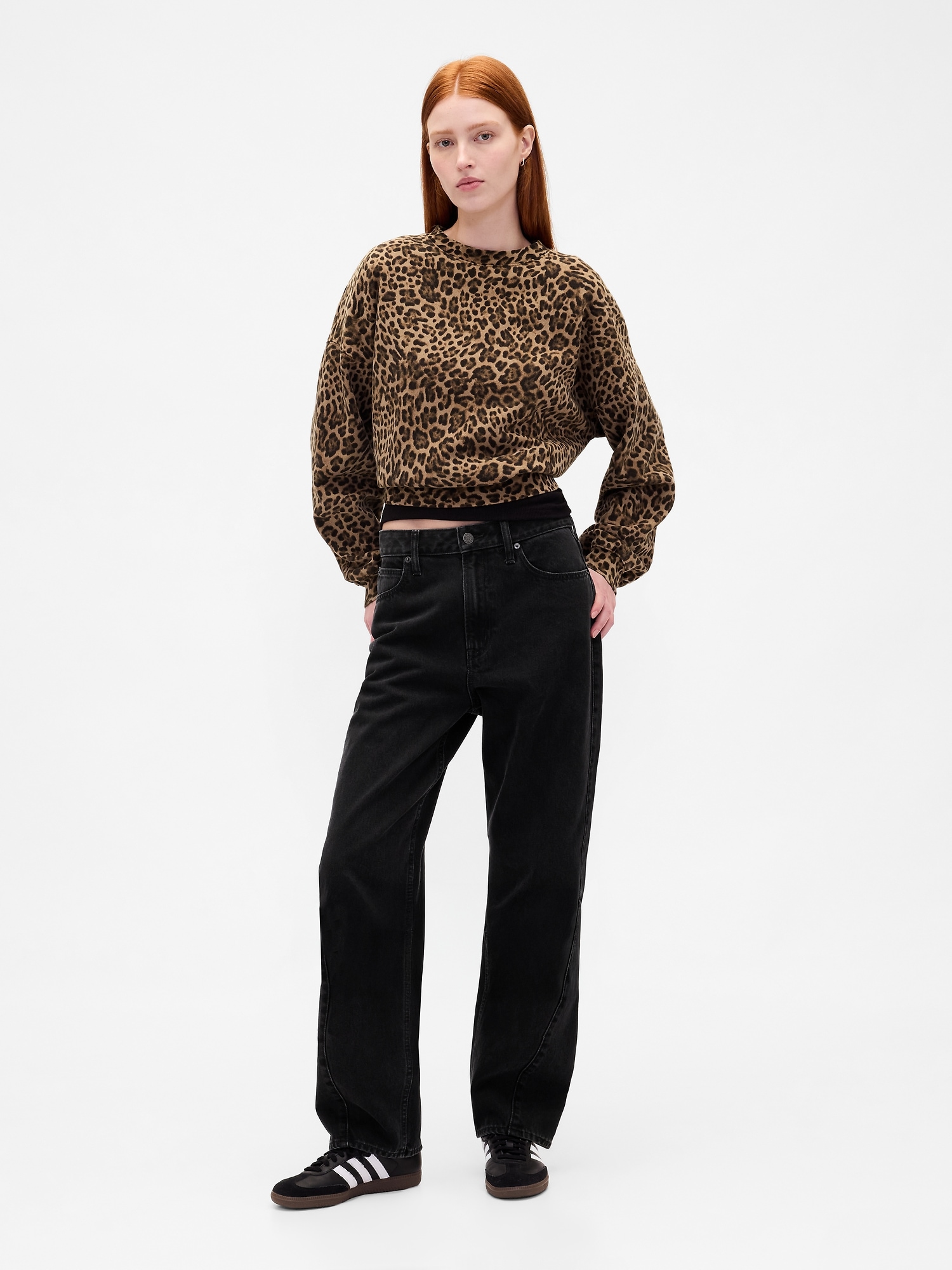 VintageSoft Wedge Crewneck Sweatshirt