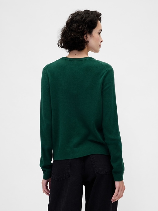 Image number 3 showing, CashSoft Crop Cardigan