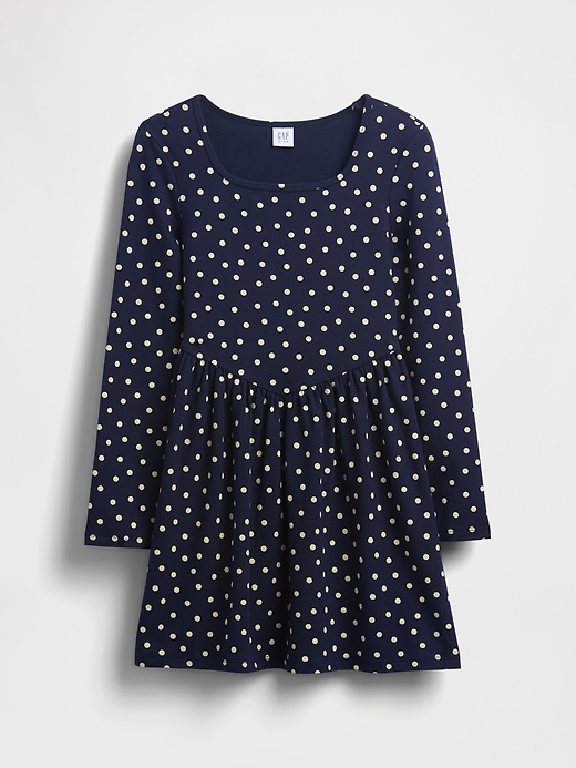 Image number 1 showing, Kids Jersey Square-Neck Dress