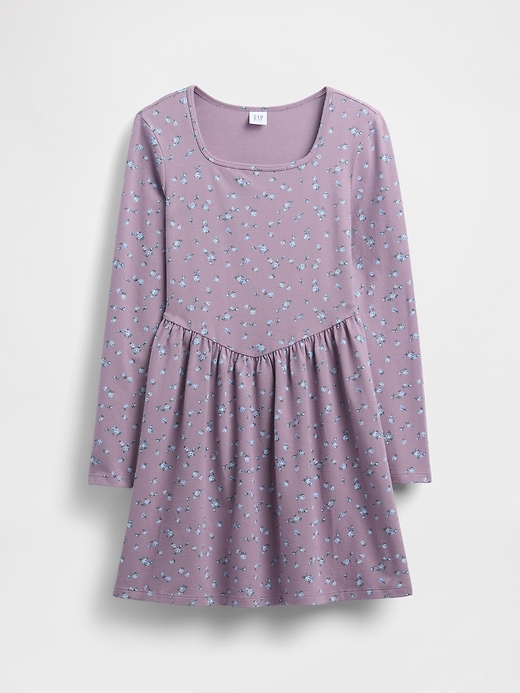 Image number 1 showing, Kids Jersey Square-Neck Dress