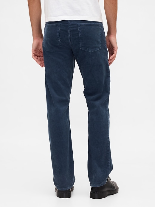 Image number 4 showing, Corduroy Relaxed Straight Pants