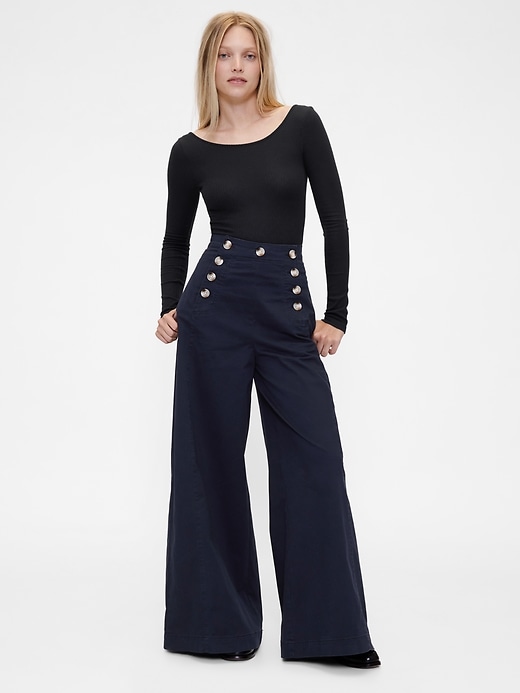 Image number 3 showing, GapStudio Pointelle Bodysuit