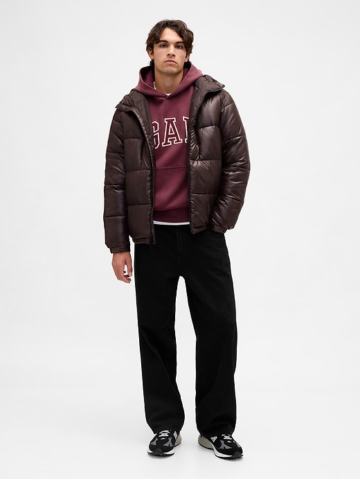 Image number 2 showing, Heavyweight Oversized Logo Hoodie